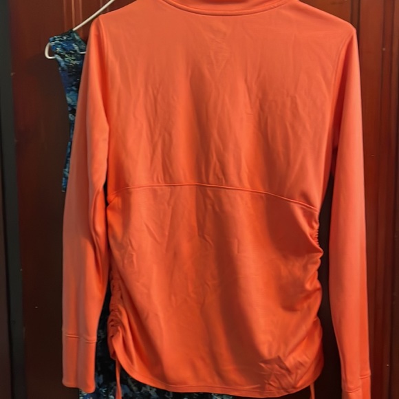 Orange 1/4 zip jacket pull over from Avia - Picture 5 of 5